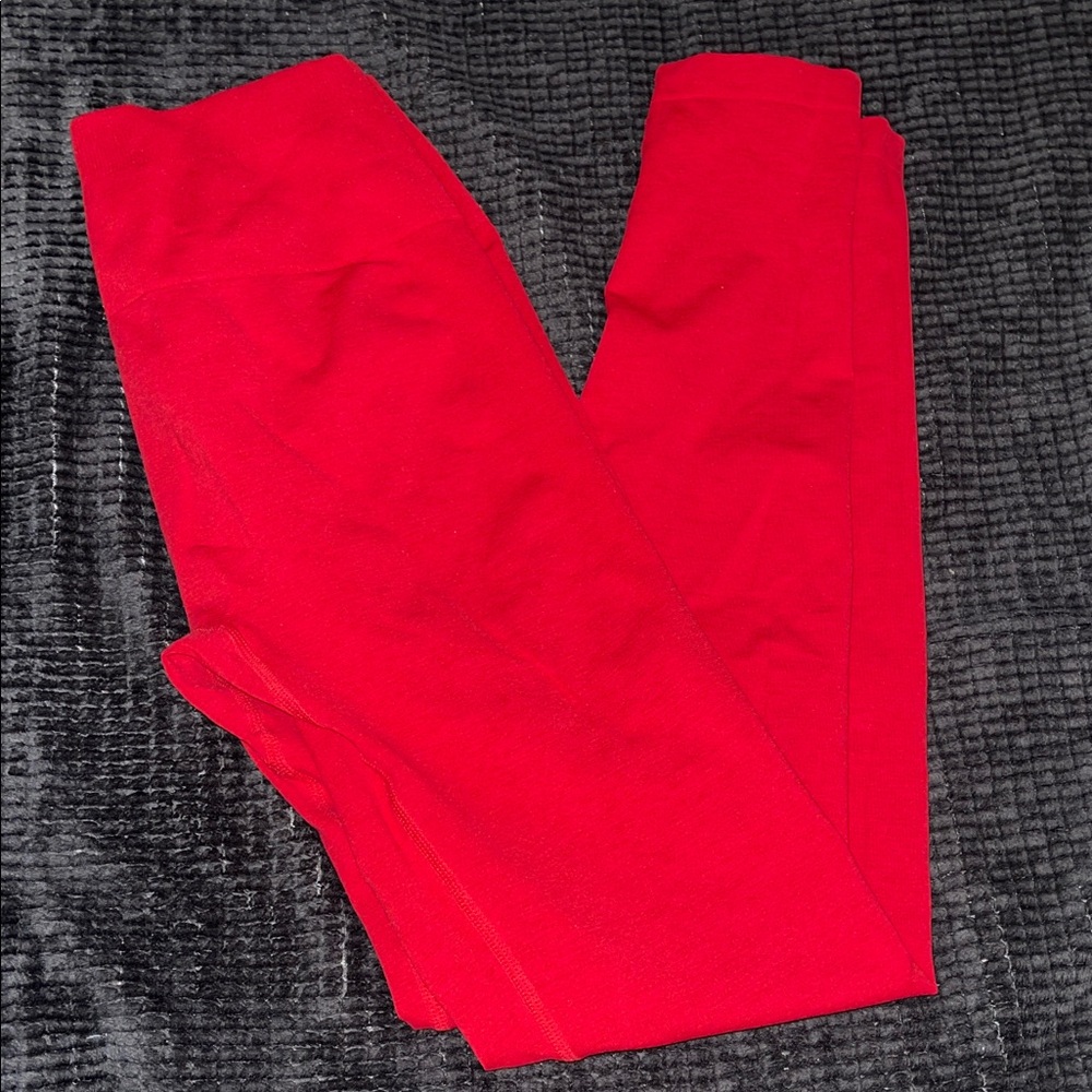 Red Aurola Leggings